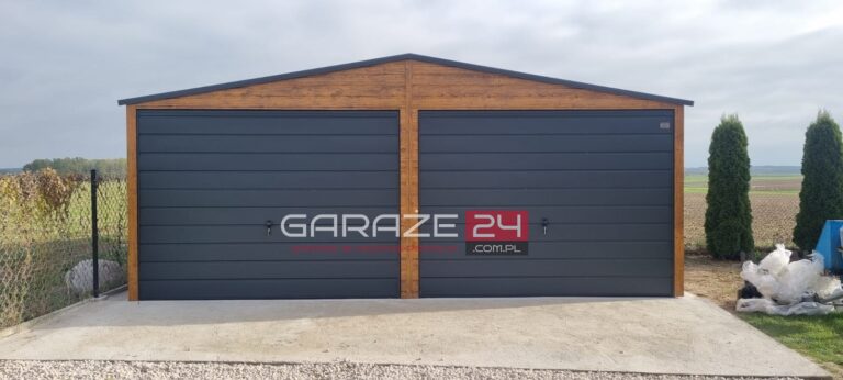 Garaż blaszany na zamówienie