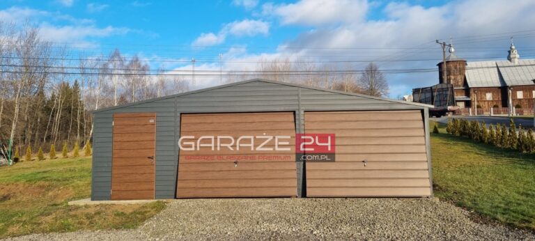 Garaże blaszane Małopolska, Śląsk i Podkarpacie – zamów bezpośrednio u producenta z darmowym montażem