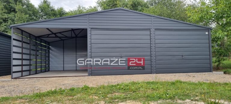 TOP 5 garaży blaszanych z wiatą, które naprawdę warto rozważyć